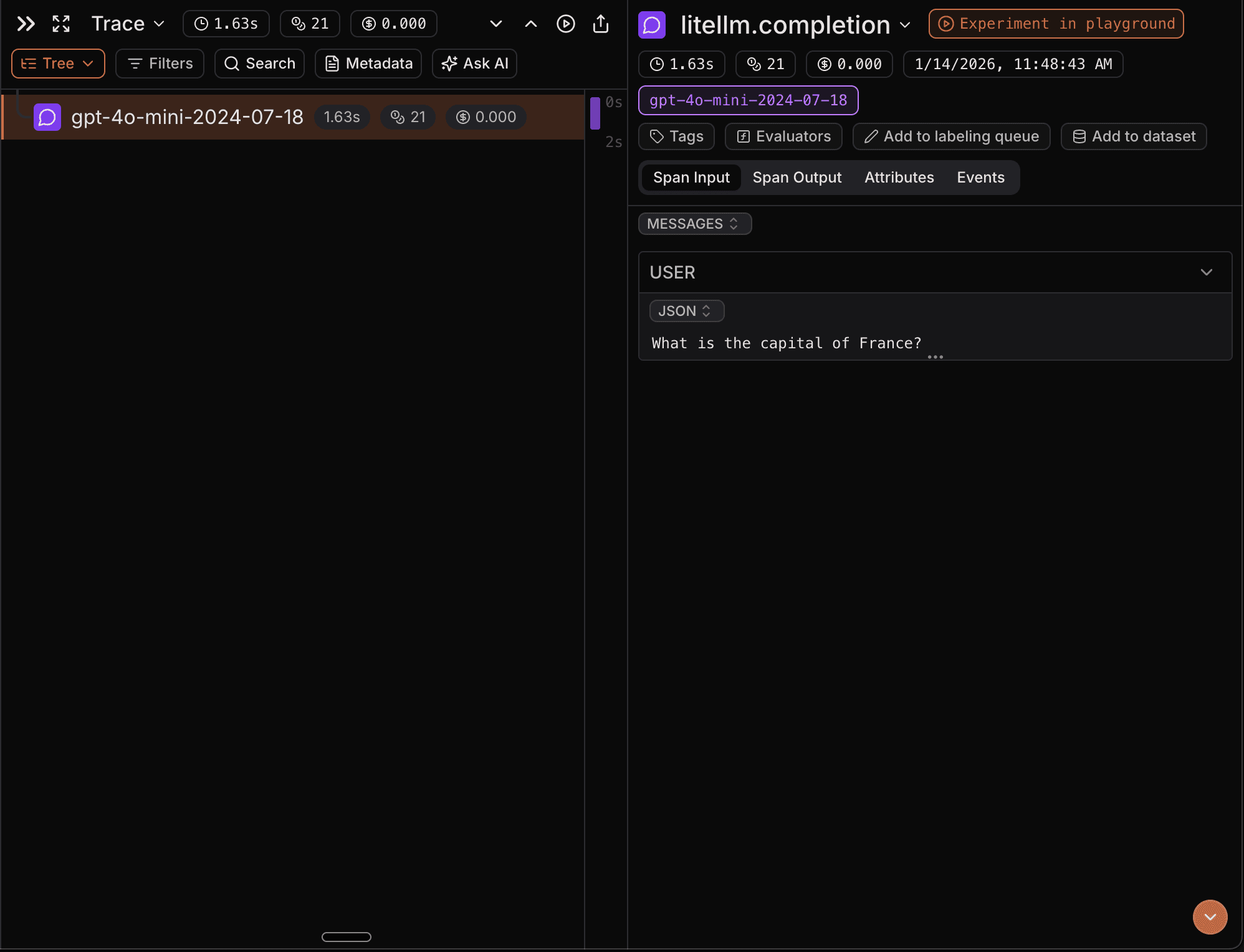 light-llm screenshot
