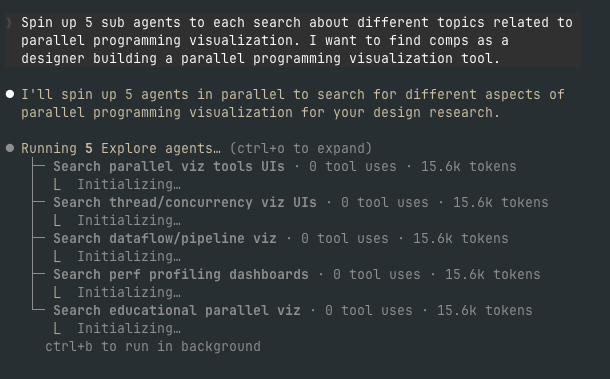Claude Code sub-agent tasks